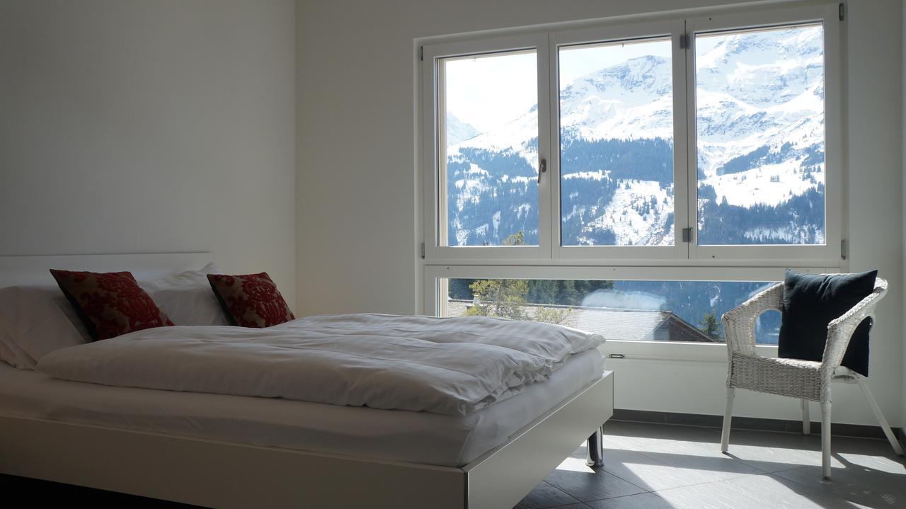 Chalet Brunner Penthouse Wengen Exterior foto